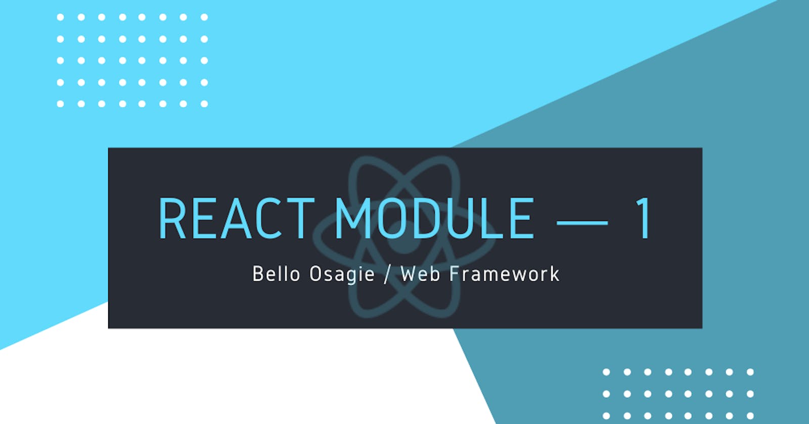 React module —  1