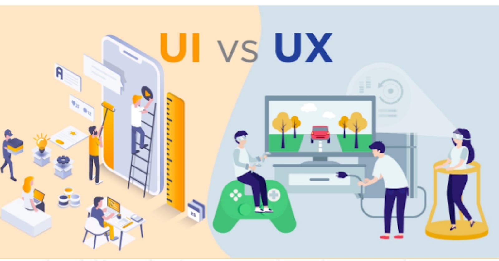 THE DIFFERENCE BETWEEN UI AND UX DESIGN