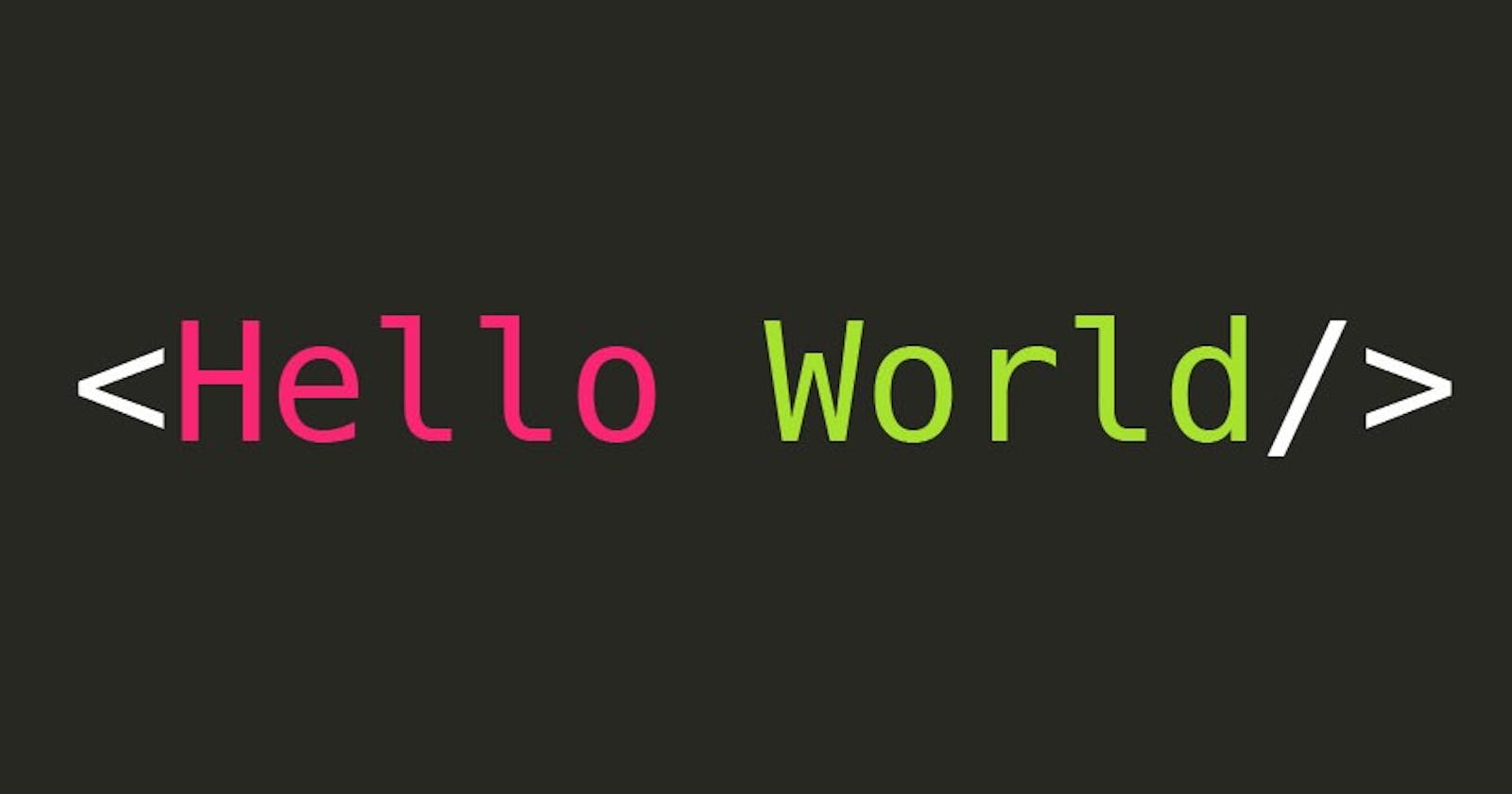 Hello World! in most commonly used Programming languages of 2021!
