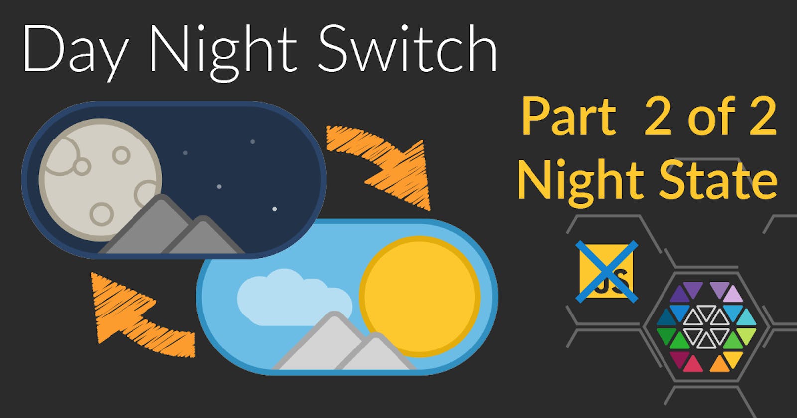 CSS Day Night Switch (CSS/HTML only) [PART 2]