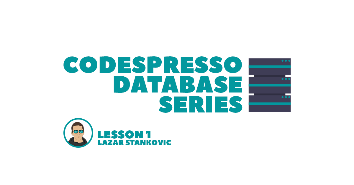 Databases - Lesson #1, Introduction