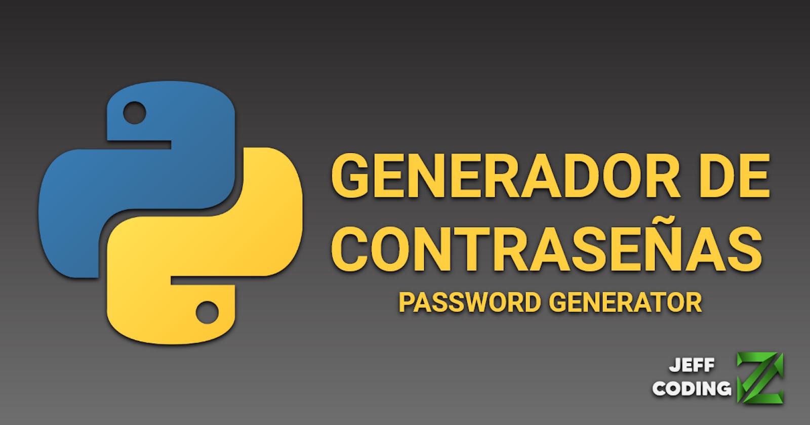 Generador de contraseñas | Password generator | Python