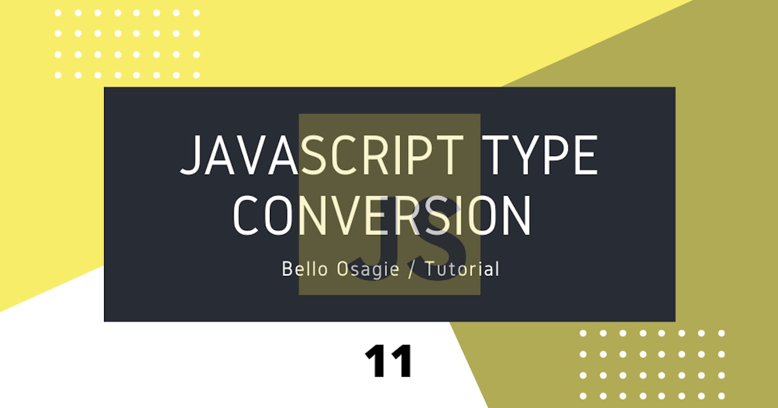 JavaScript Type Conversion
