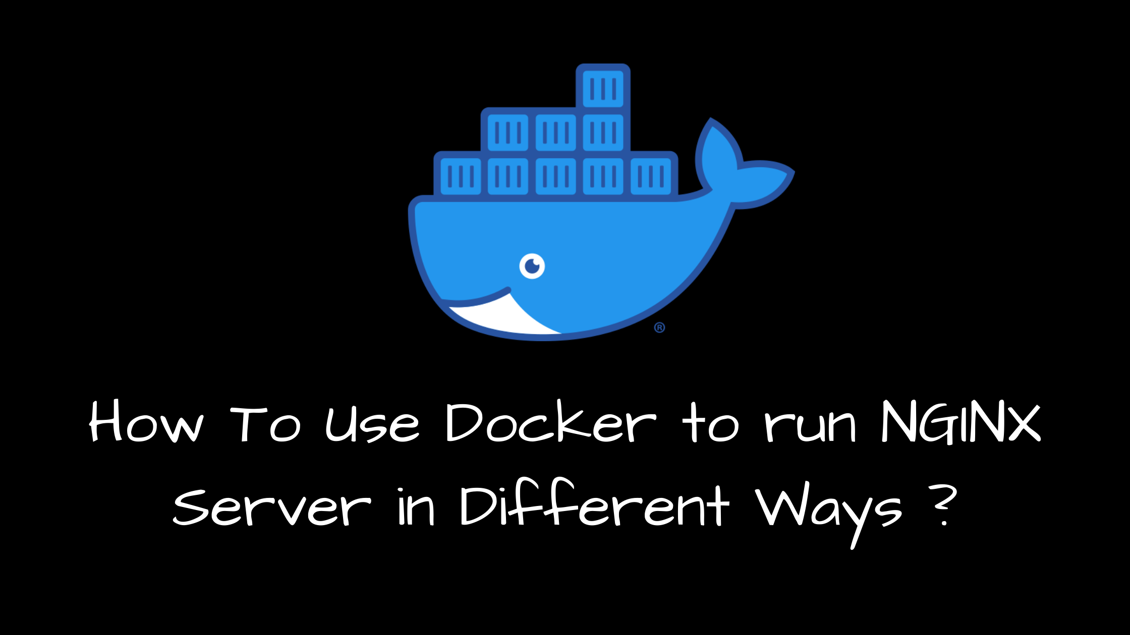 Using Docker to Run Nginx Server in Different Ways