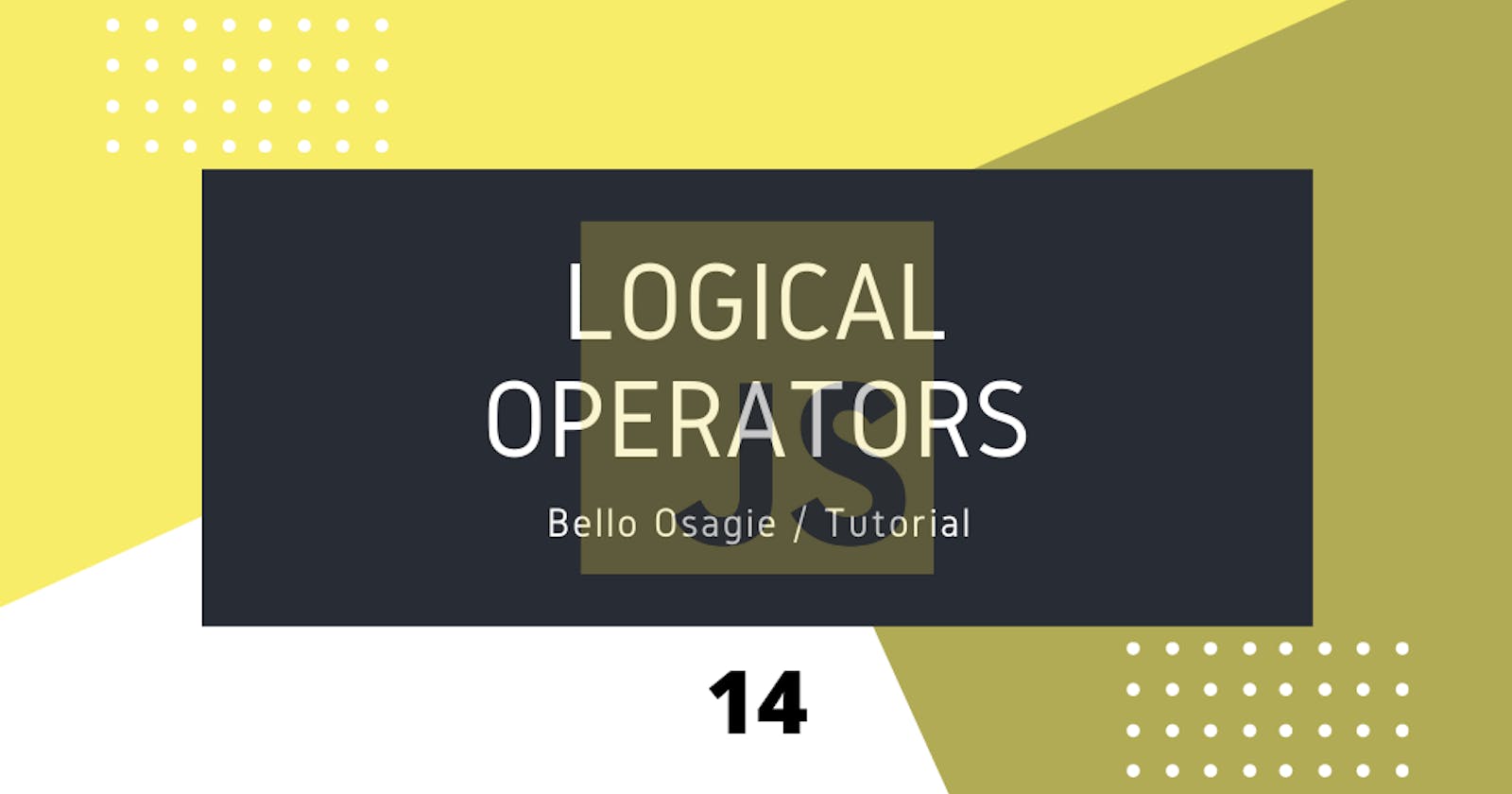 JavaScript Logical Operators