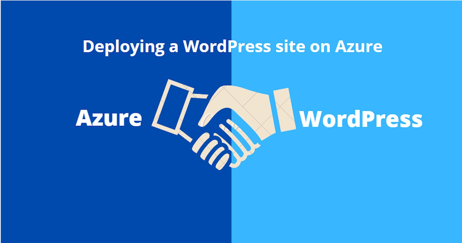 How I deployed my First WordPress Blog on Azure.