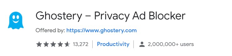 Ghostery Extension Logo