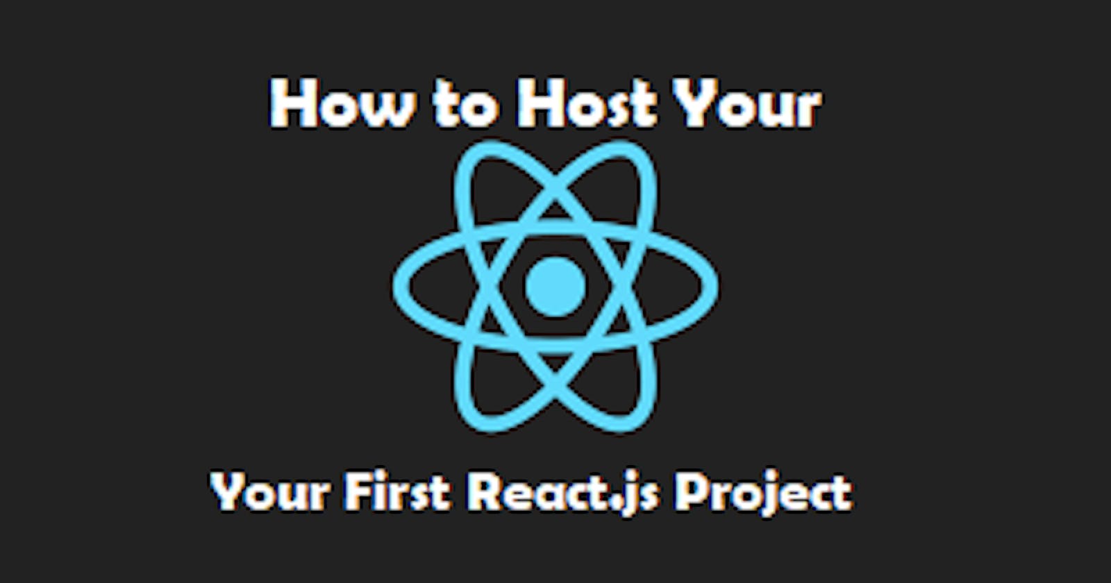 How to host a React Project for free