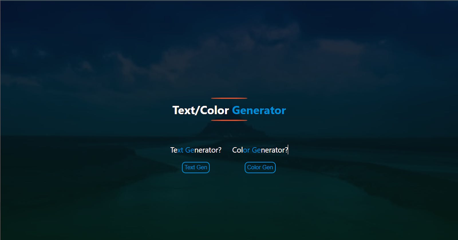 Text/Color Generator For Developer