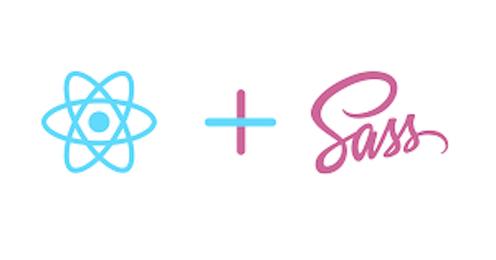 How to include Sass file in Reactjs.