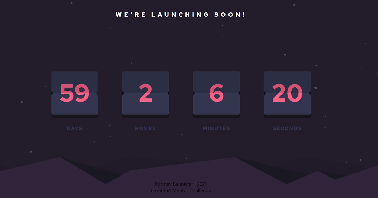 Launch Countdown Timer
