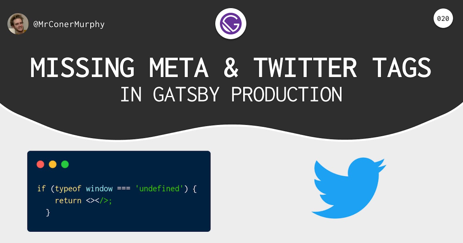 Open Graph & Twitter Meta Tags Missing from GatsbyJS Website in Production