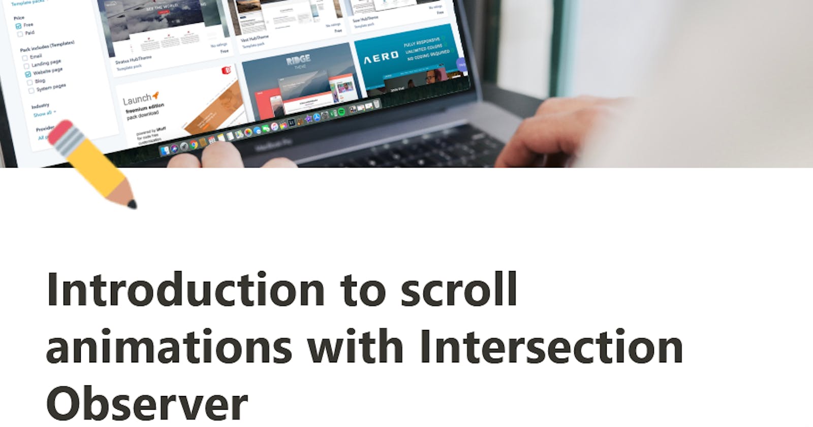 Introduction to scroll animations with Intersection Observer