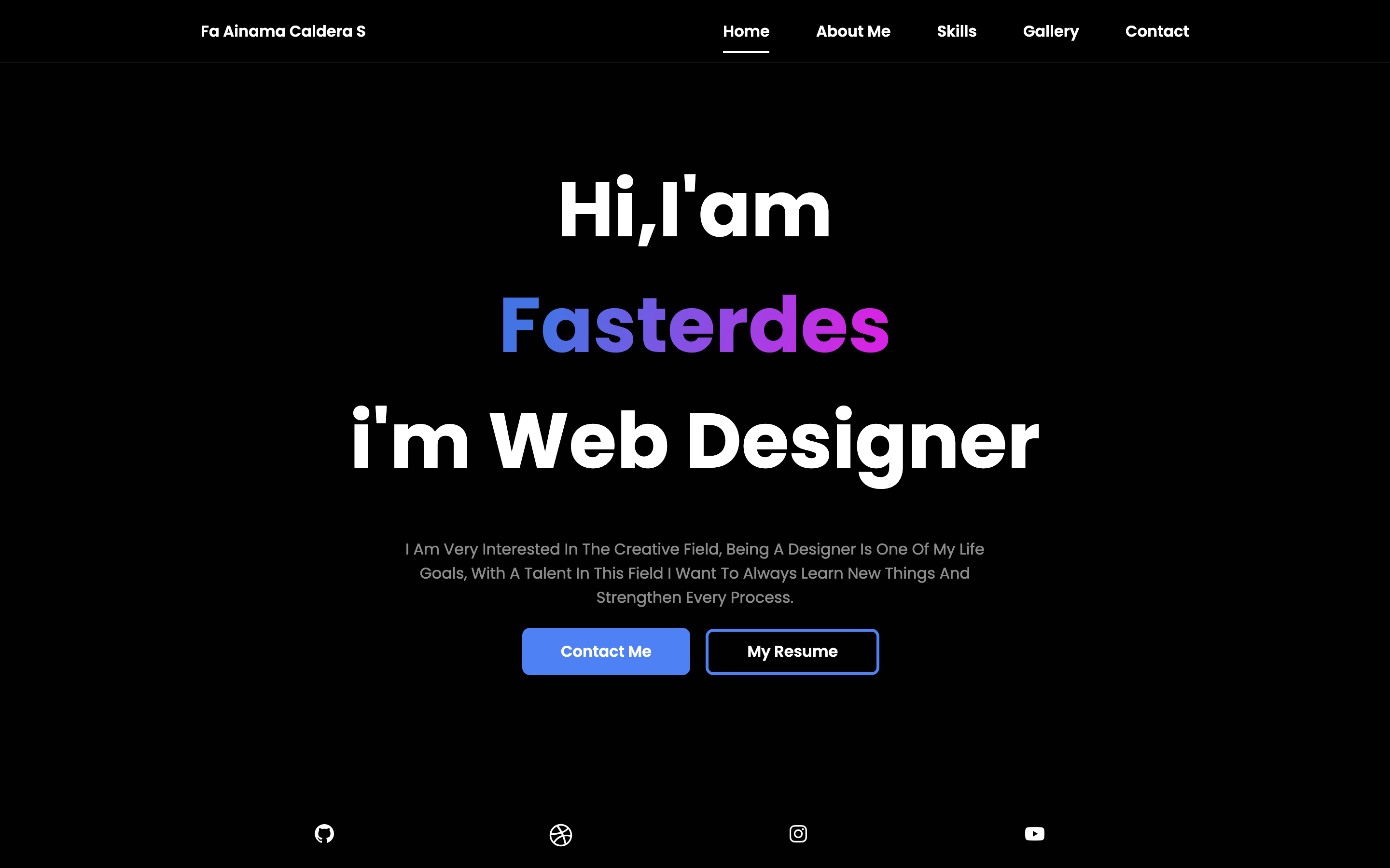 Step To Create A Simple Portfolio Website - Front End Development