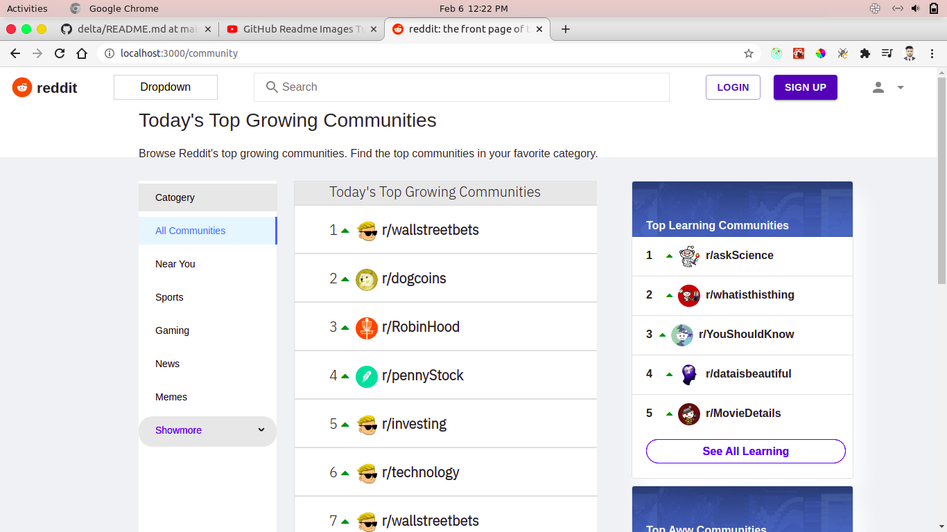 Experience of a Newbie React Learner working in a collaborative fashion to clone a website