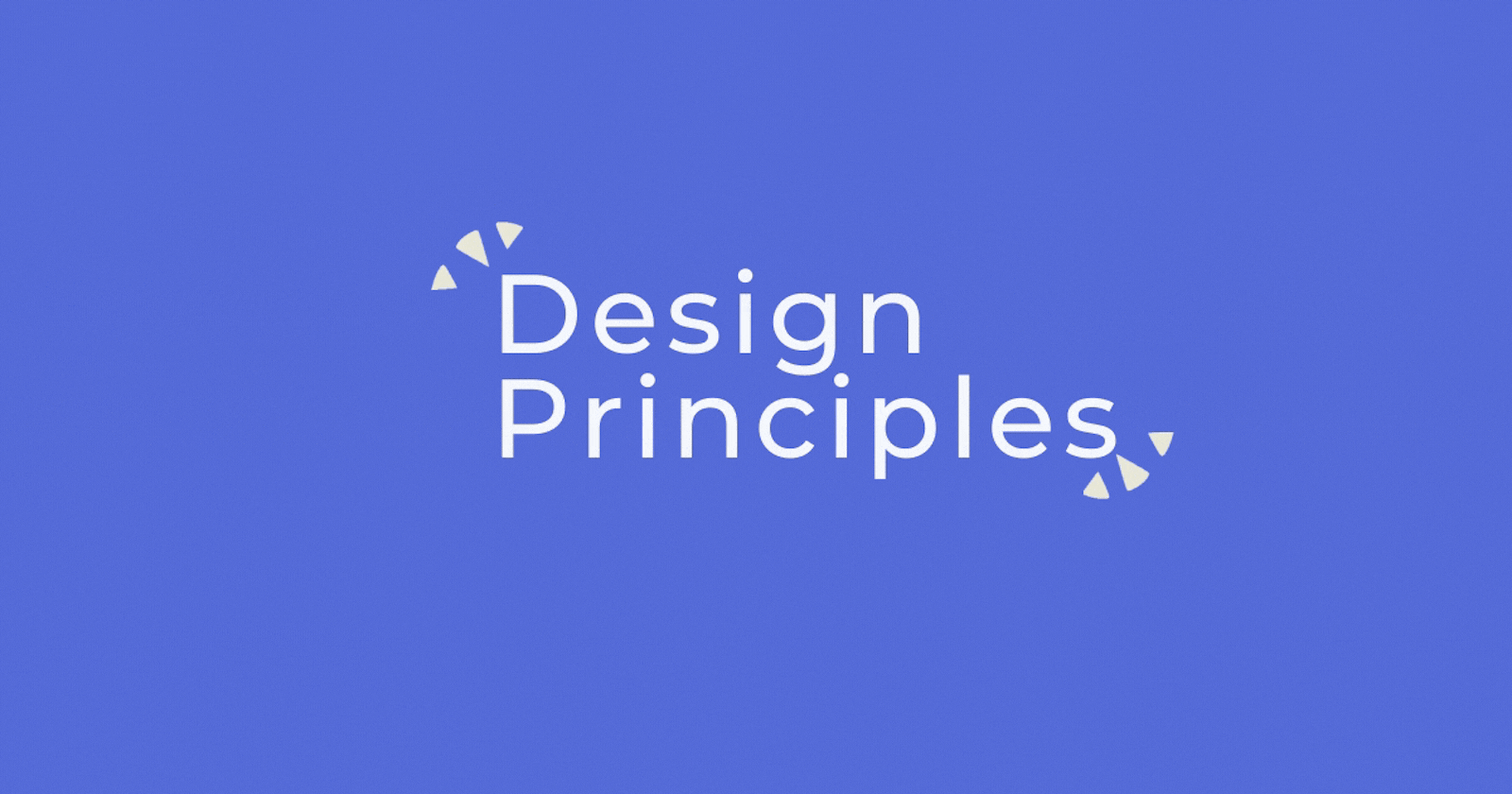 Design Principles in Practice: Explained Using an Actual Example.