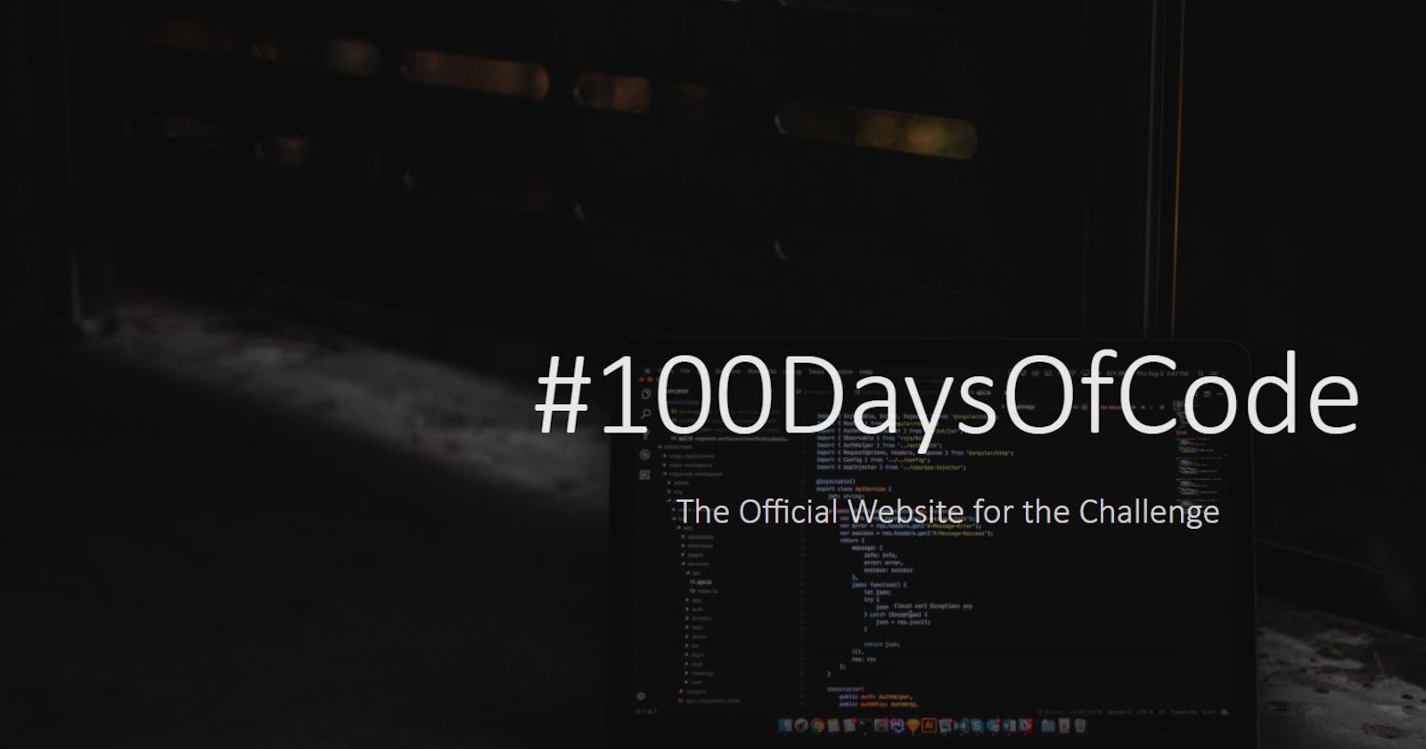 Why do #100DaysOfCode?