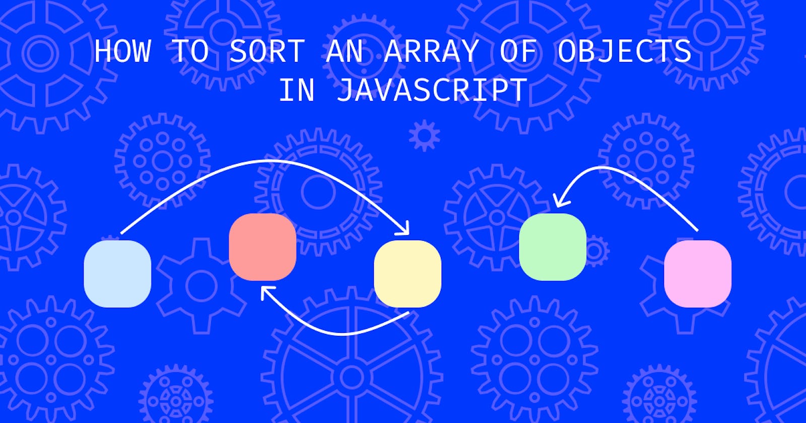 How to sort an array of objects in javascript