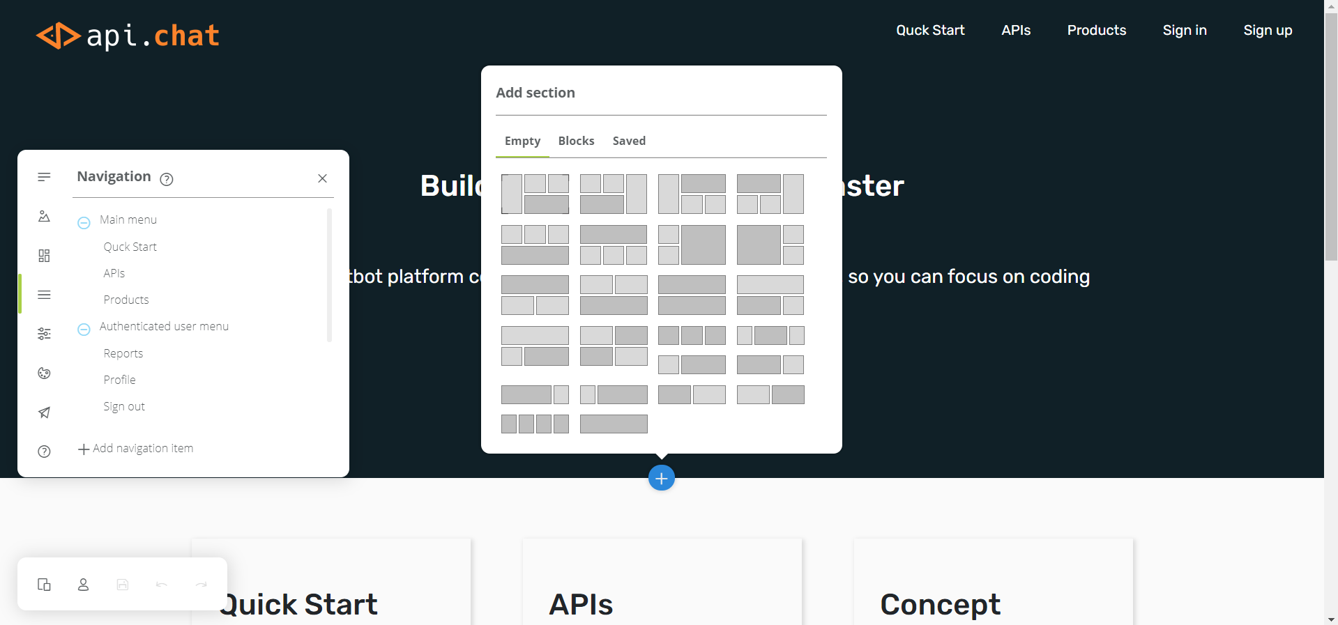 Paperbits editor