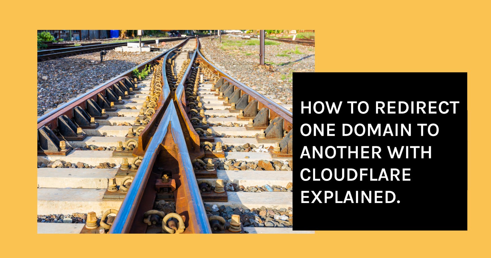 How to redirect one Domain to Another with Cloudflare explained.