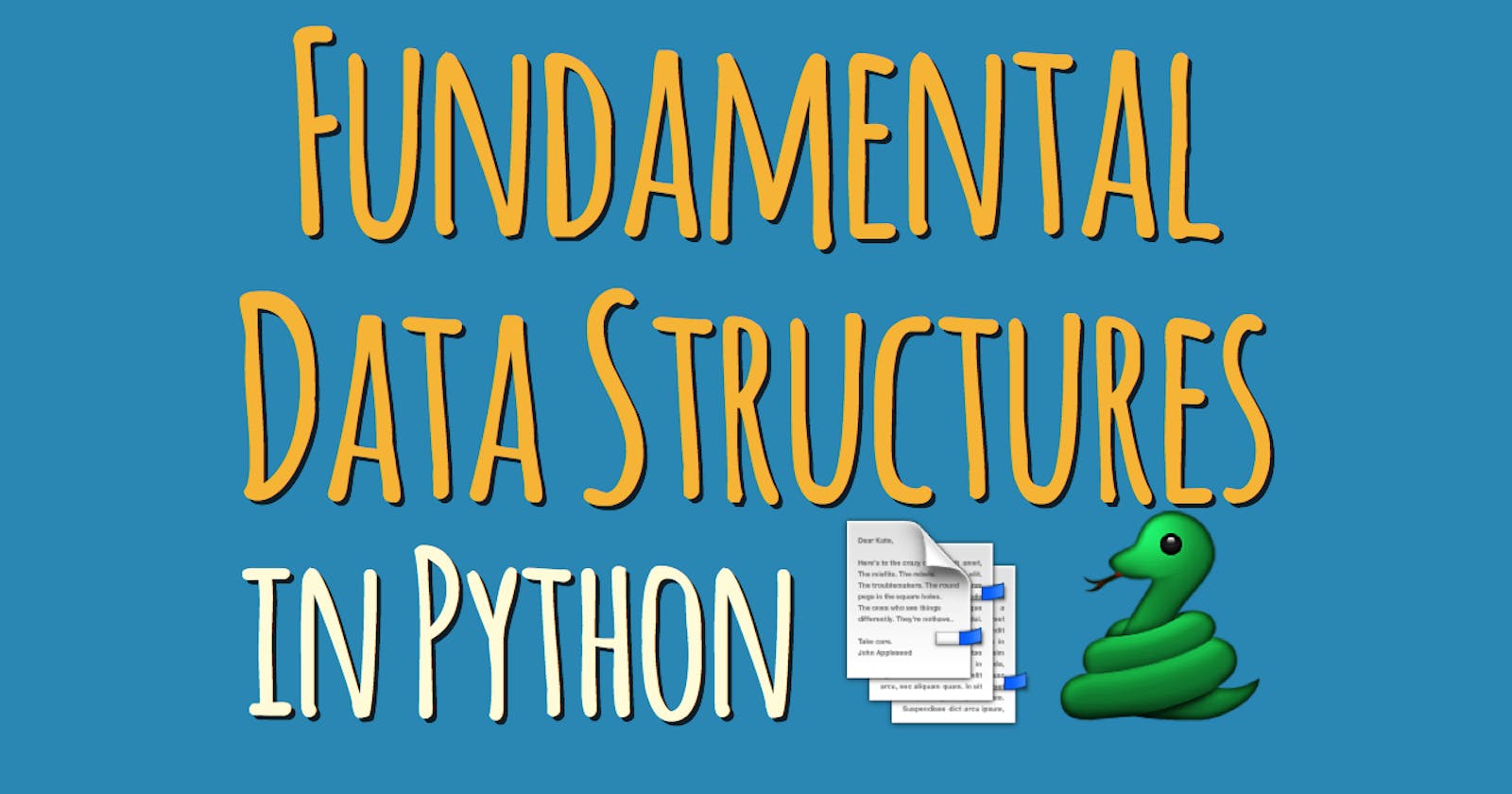 Python Data Structure- Part 1
