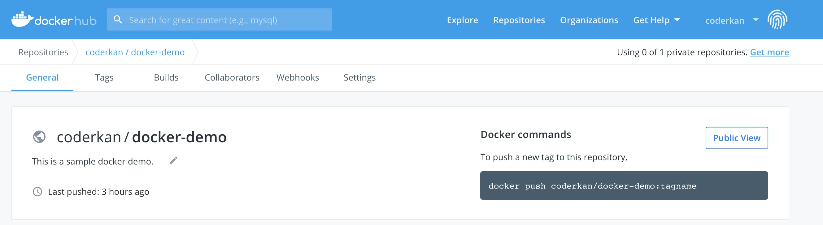 Docker Hub Registry