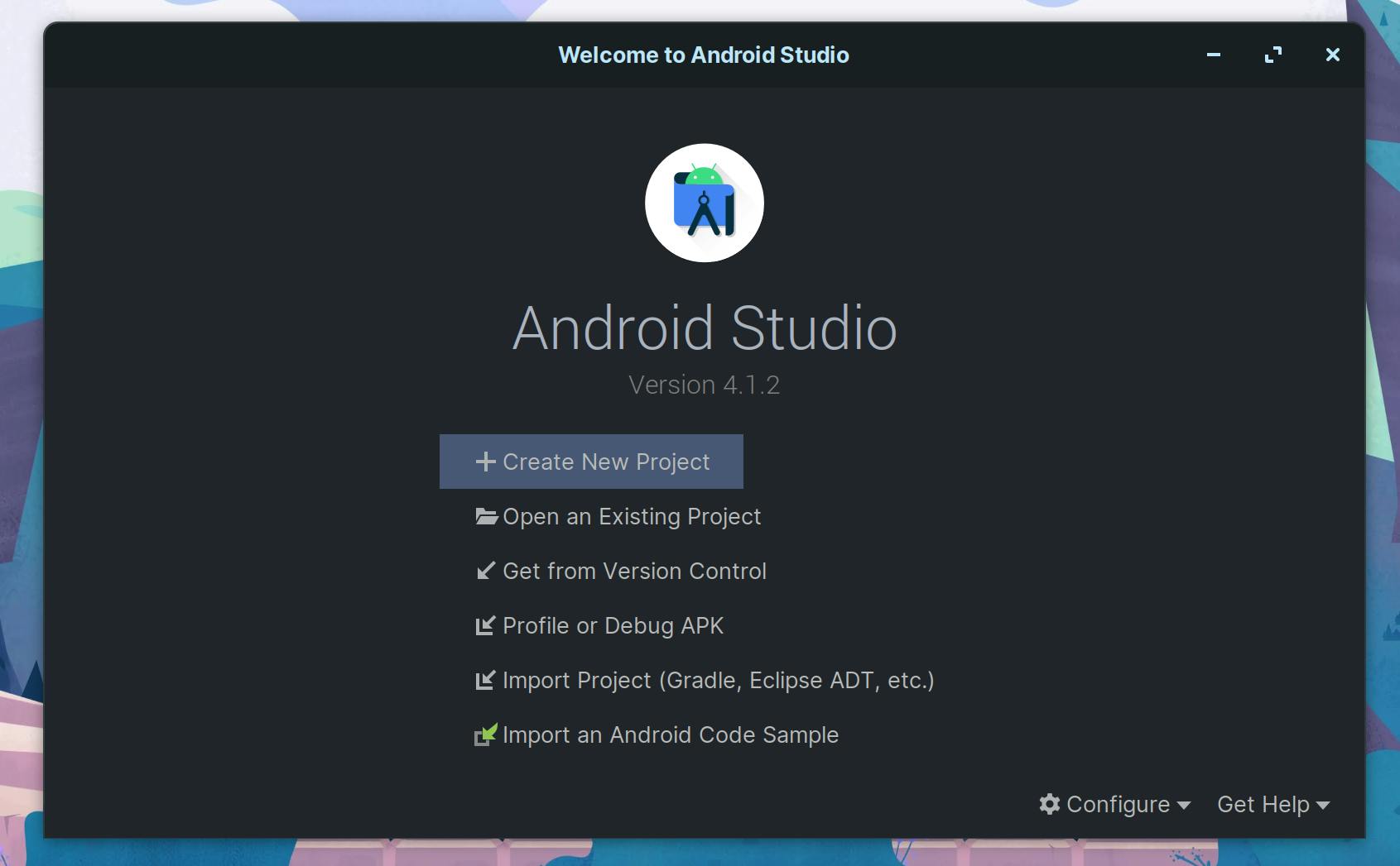 Android Studio 4.1.2