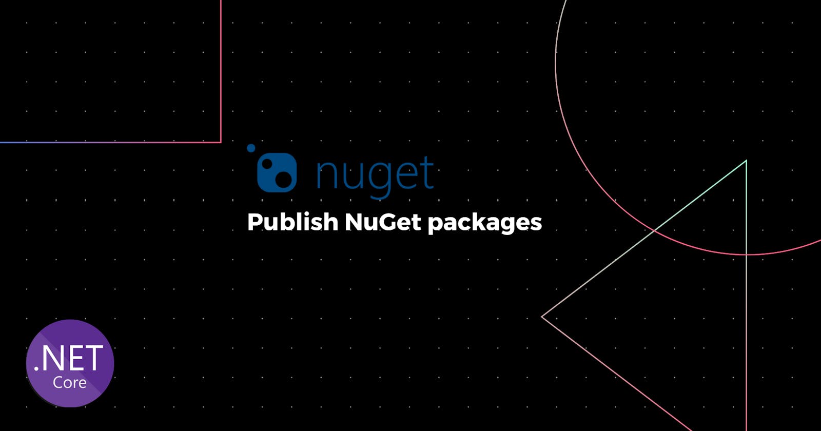 Publish NuGet packages with GitHub