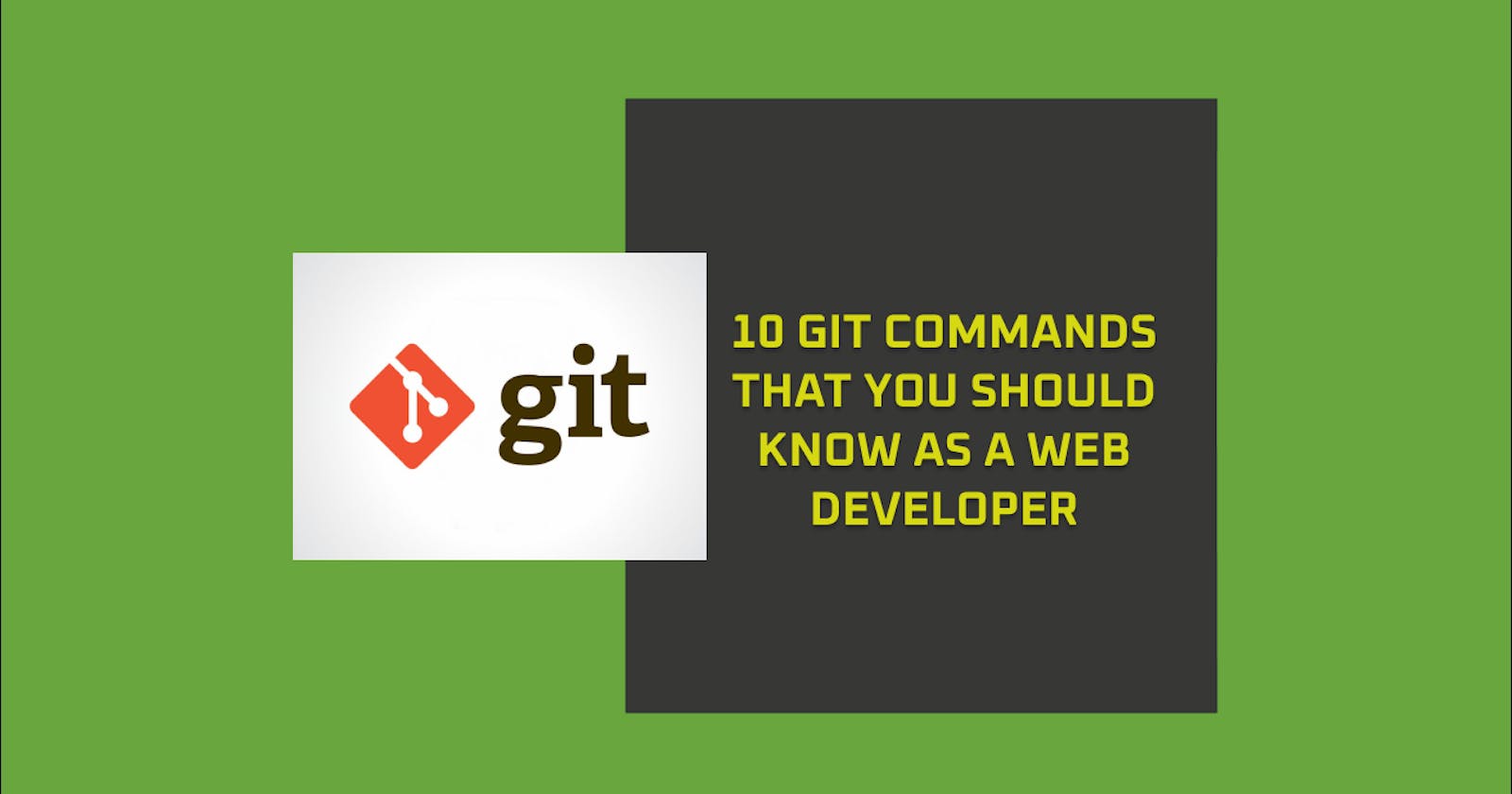 10 Git commands that you should know