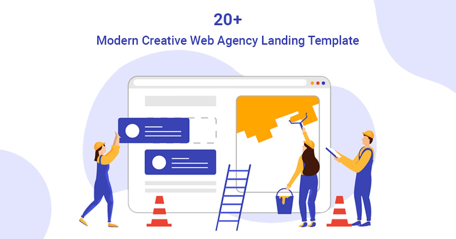 20+ Modern Creative Web Agency Landing Template you should try in 2021