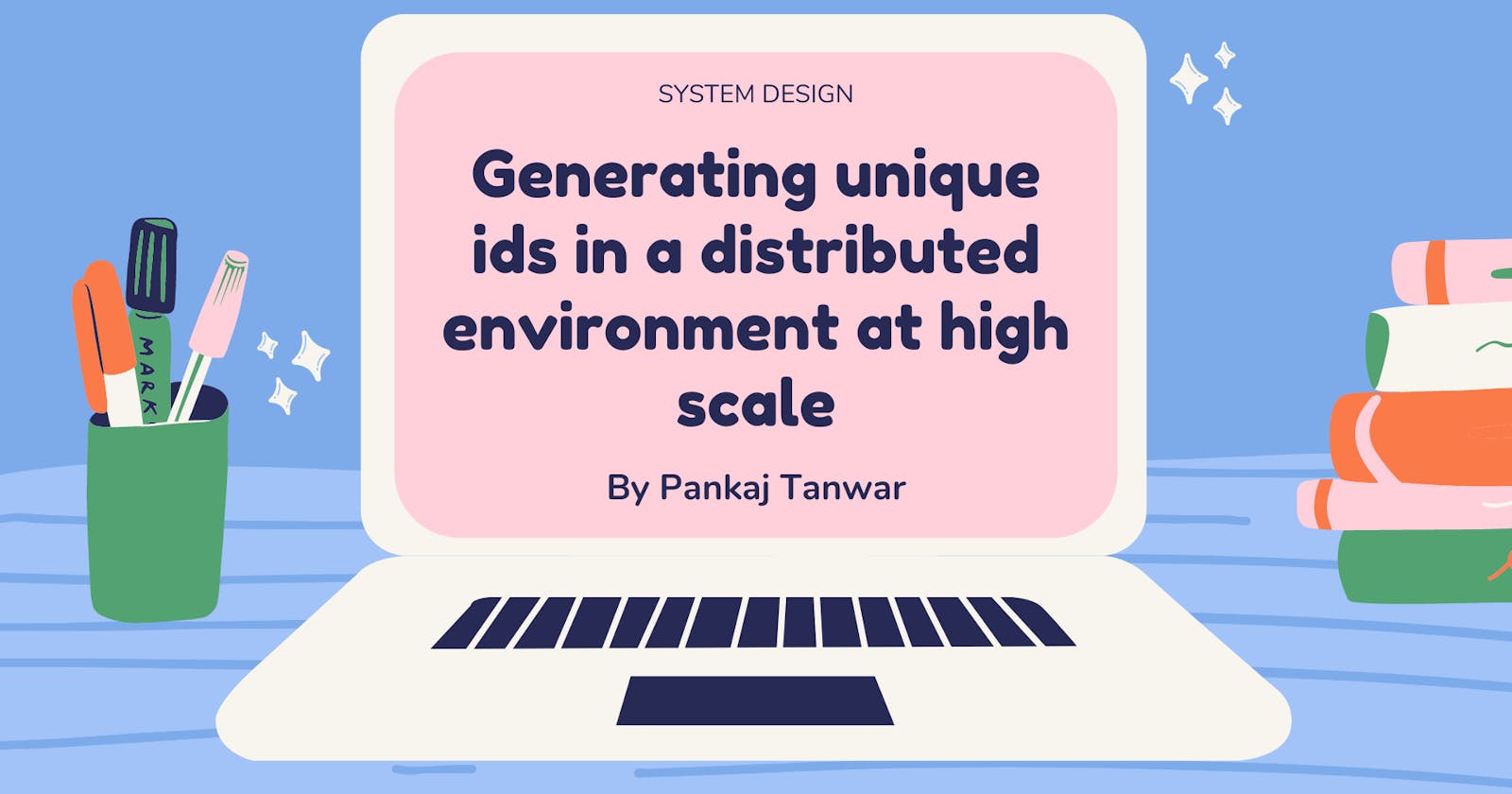 Generating unique IDs in a distributed environment at high scale.