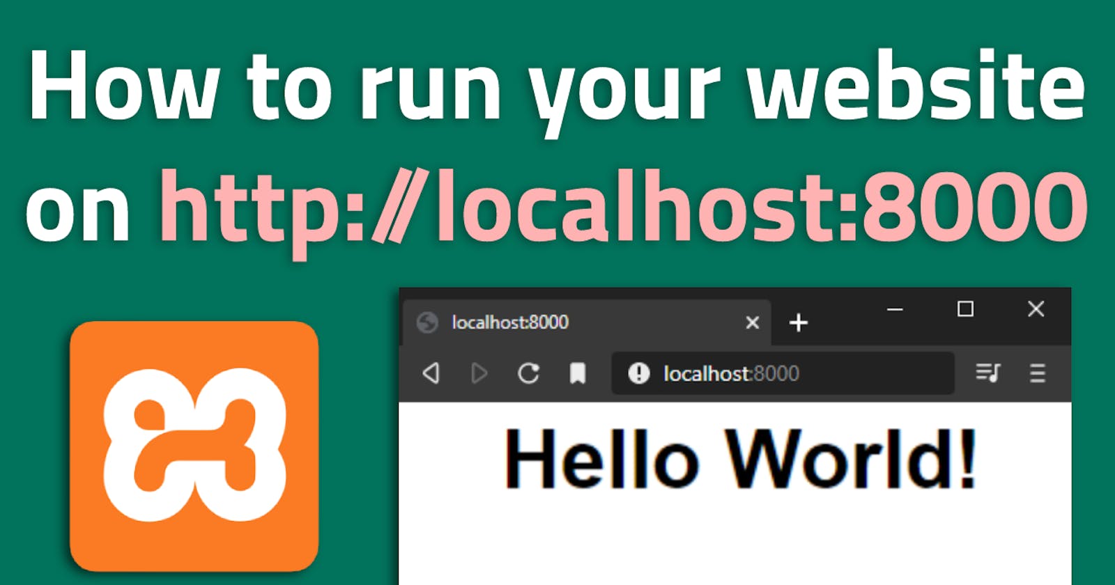 How to run an HTML/PHP website on Localhost