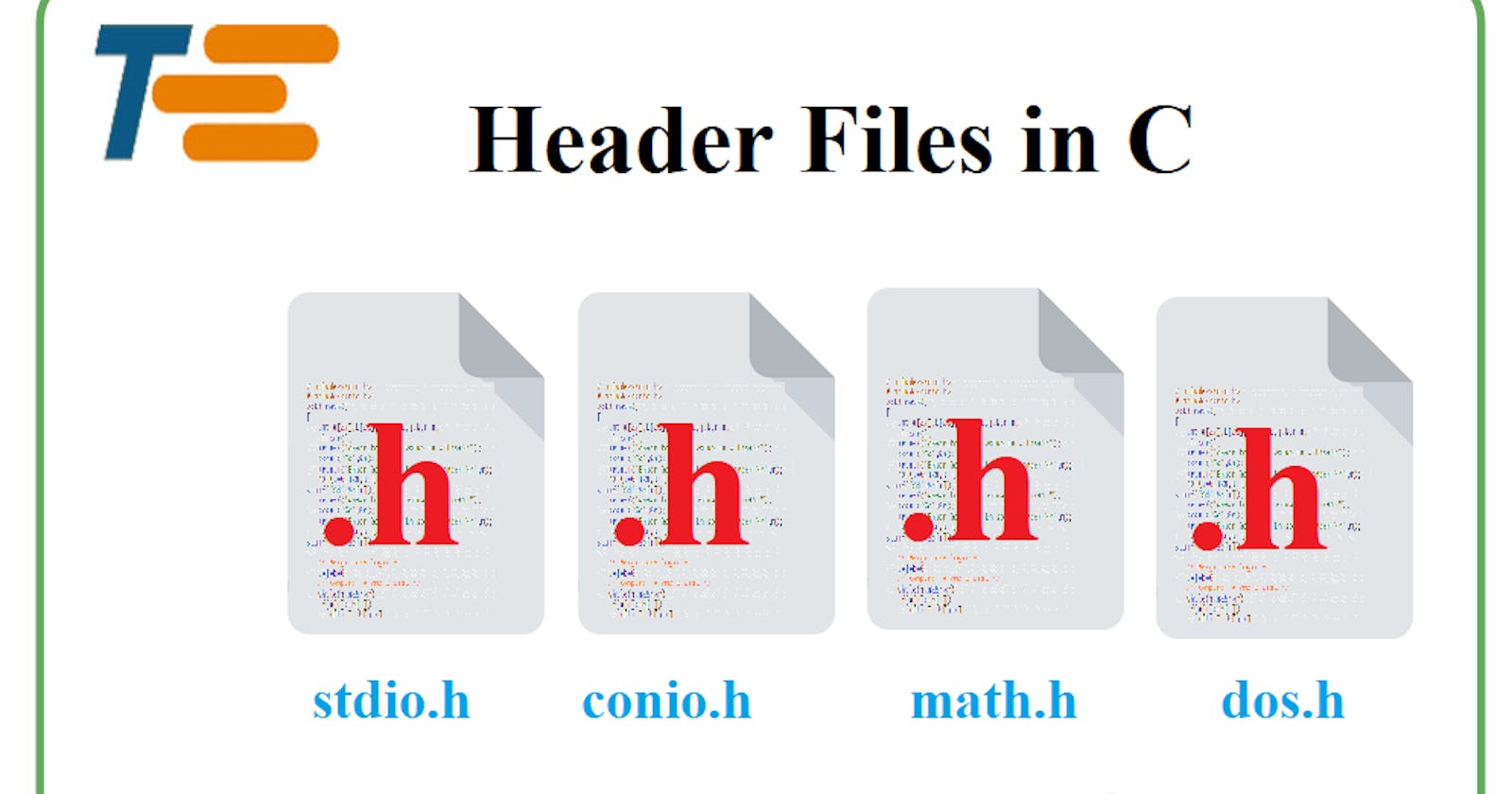 Header files in C