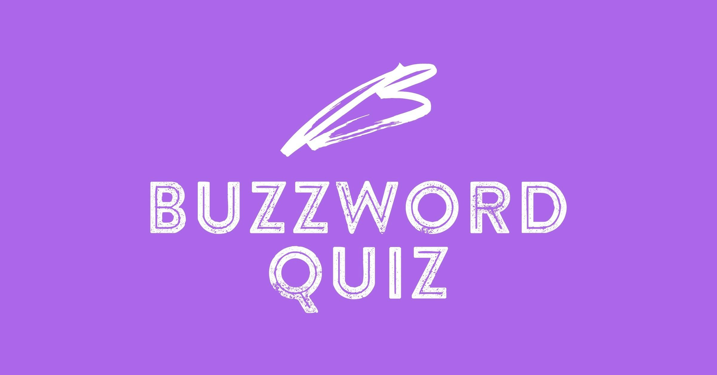 Buzzword Quiz cover
