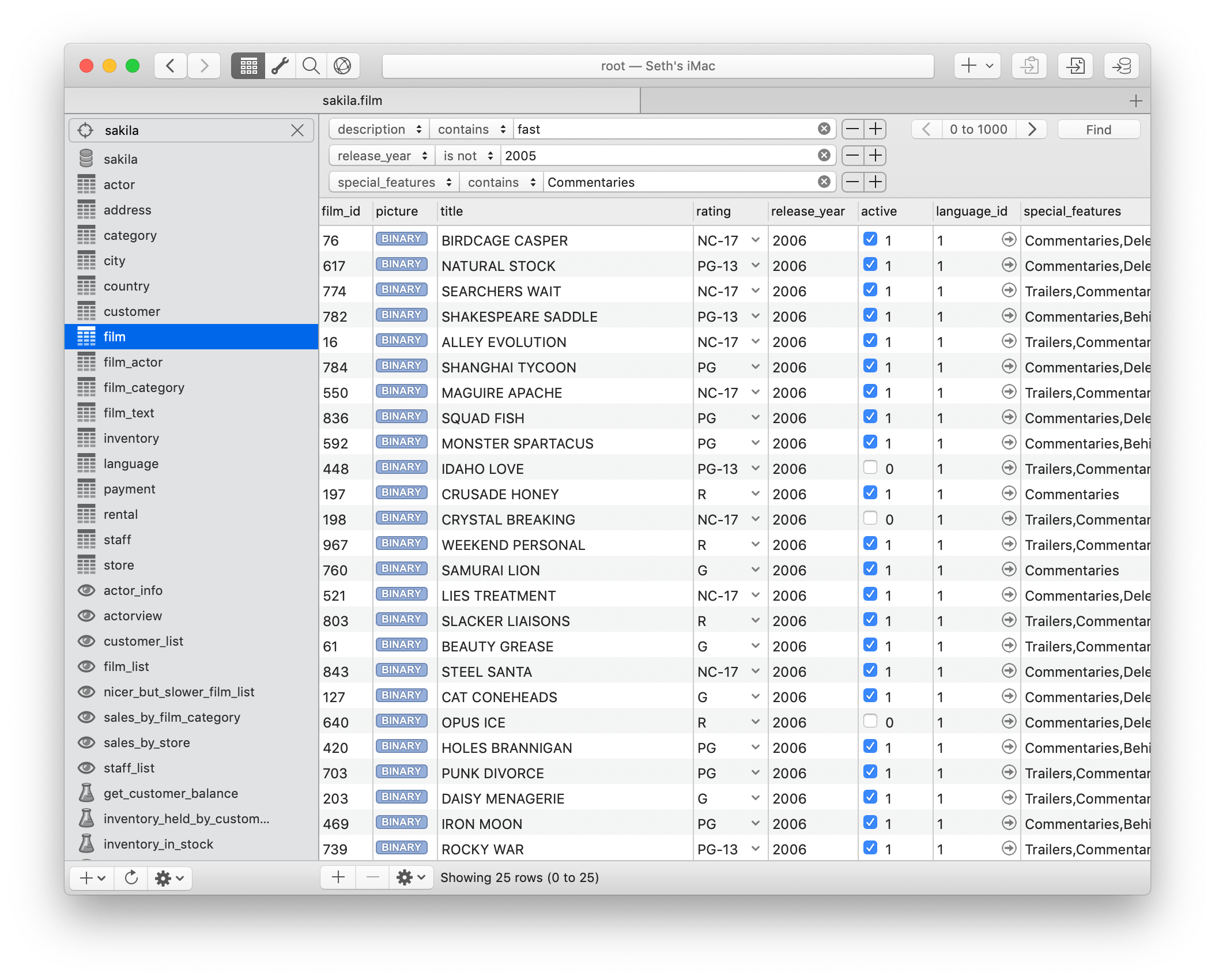 gui based sql client for mac free