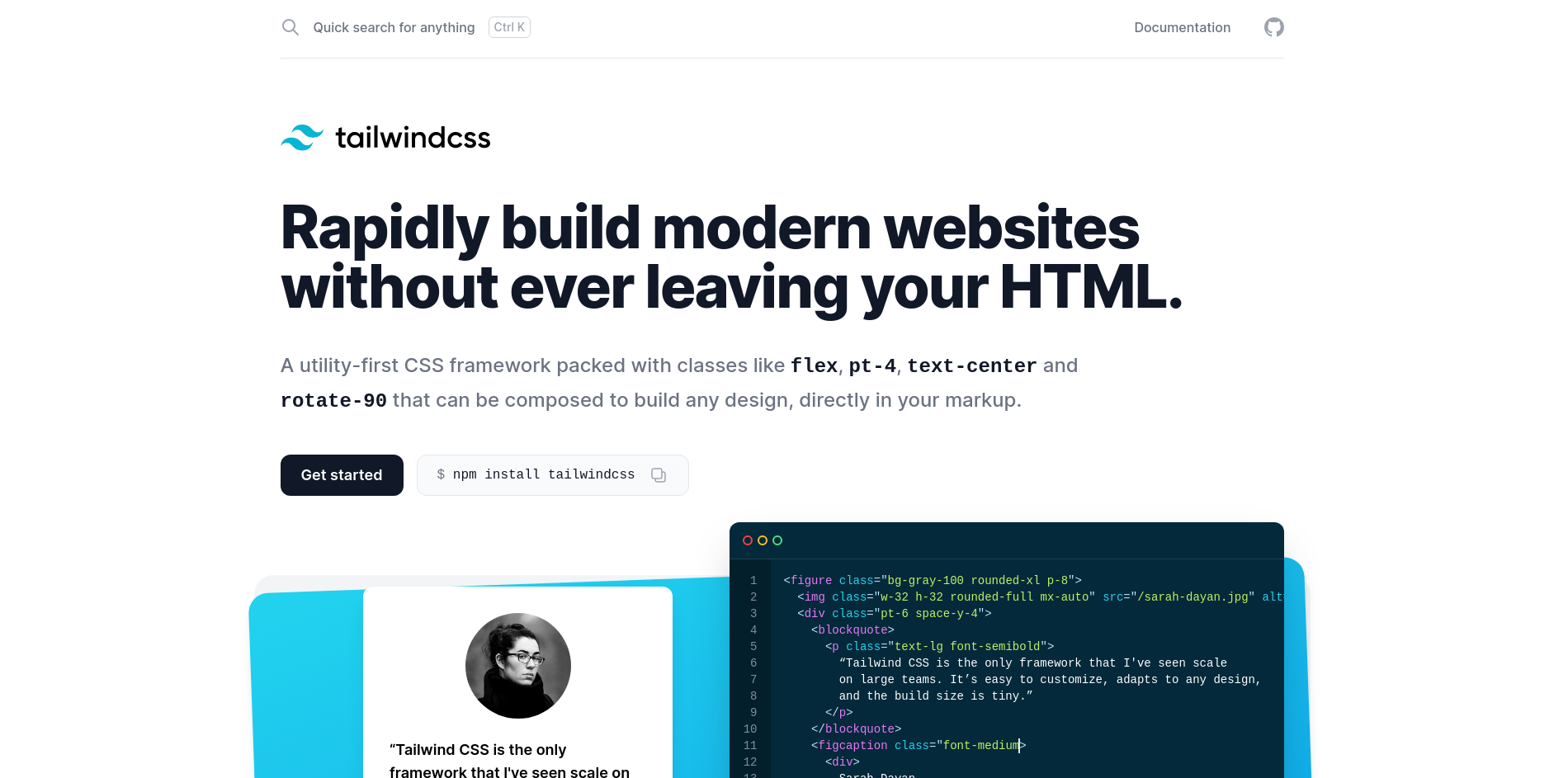 Free Tailwind CSS resources