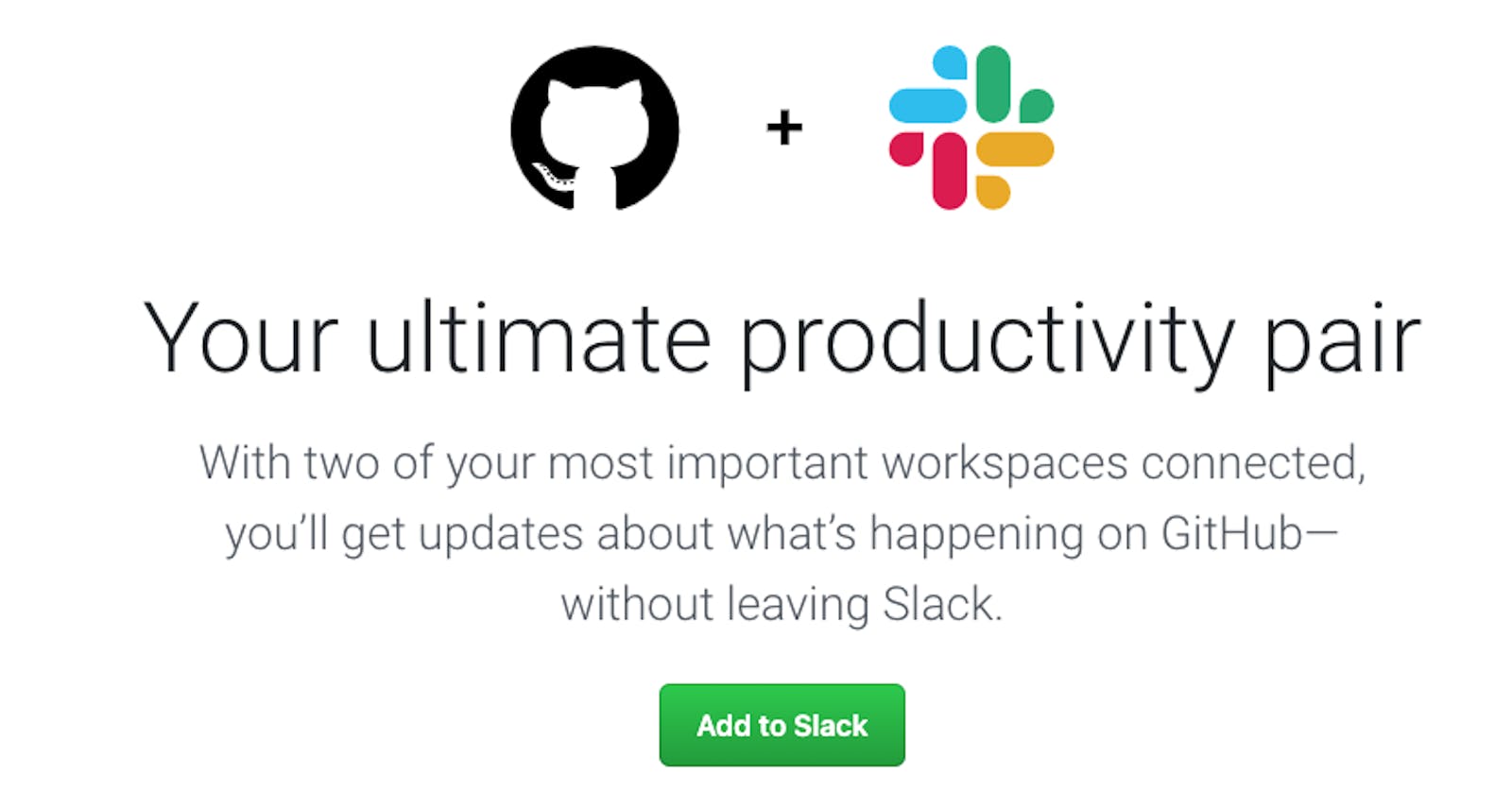 Automating GitHub activity into Slack