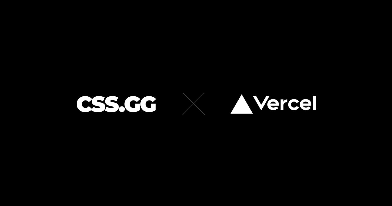 CSS.GG + Vercel  & Updates