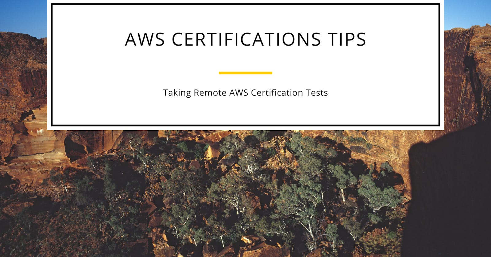 AWS Certifications Tips