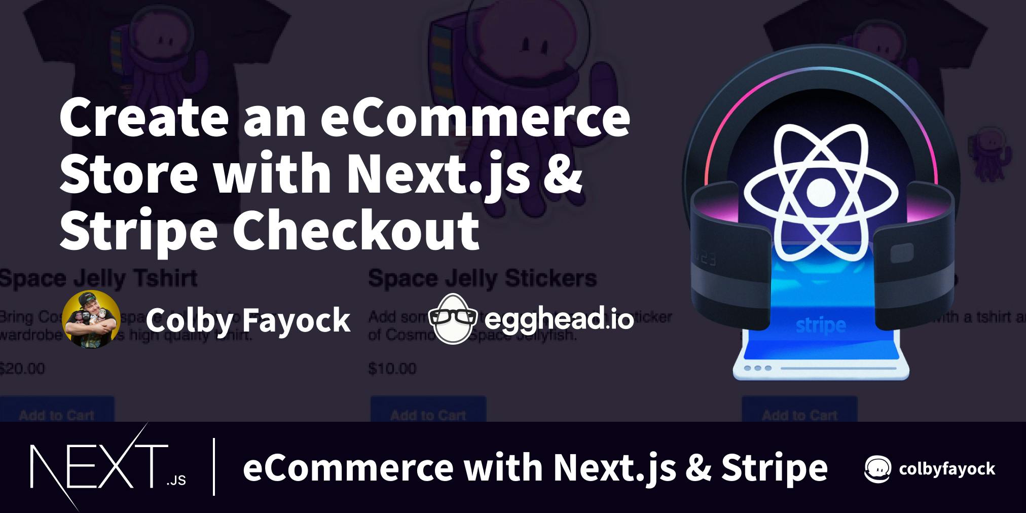 eCommerce with Next.js
