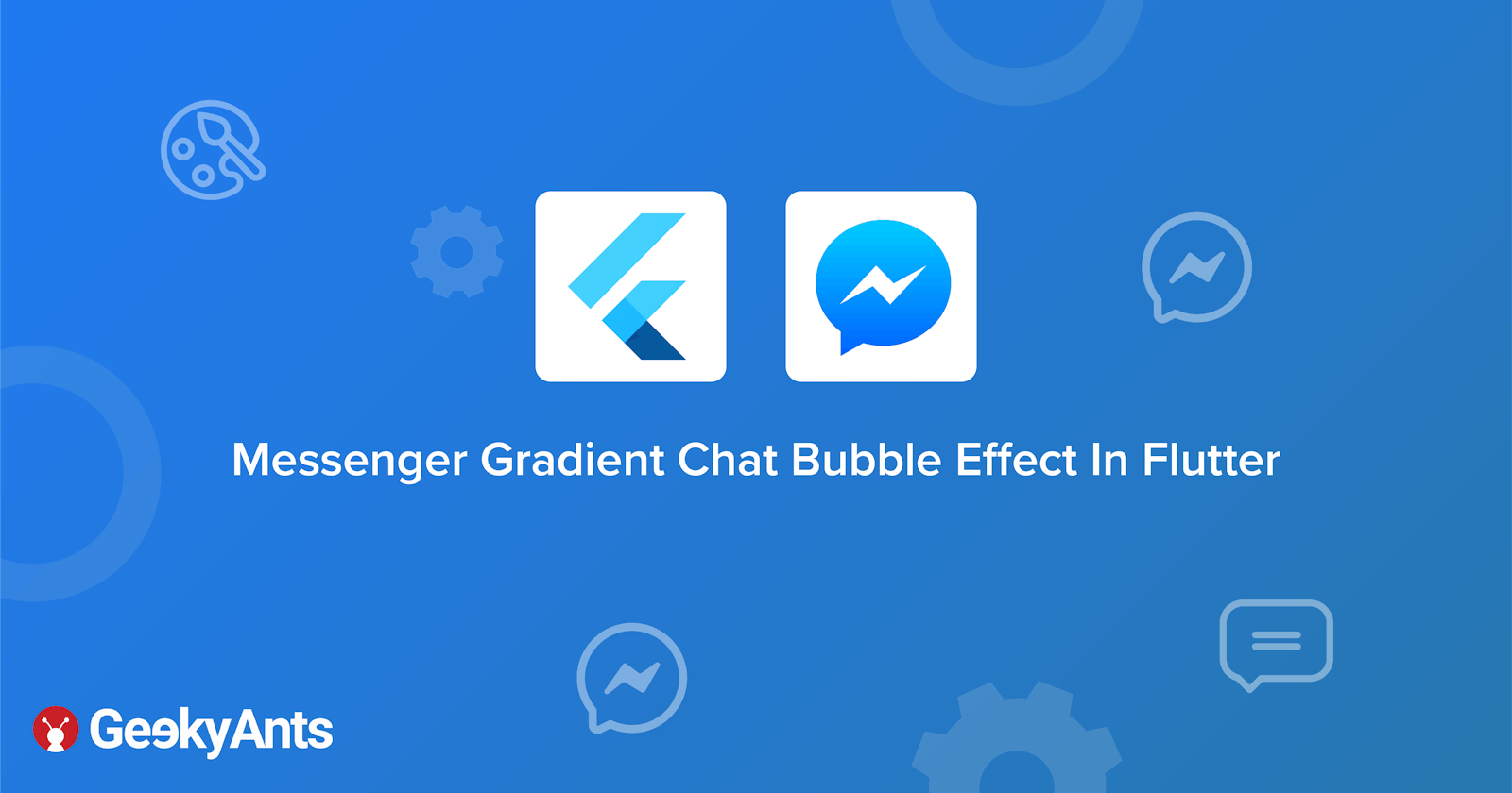 Messenger Gradient Chat Bubble Effect In Flutter