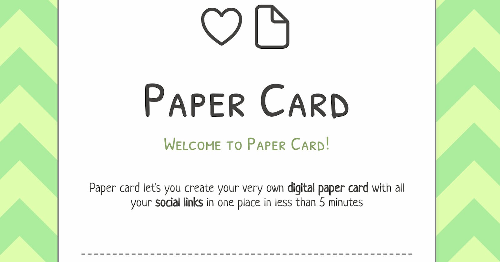Introducing Paper Card: A smart solution to aggregate all your identities in one place!