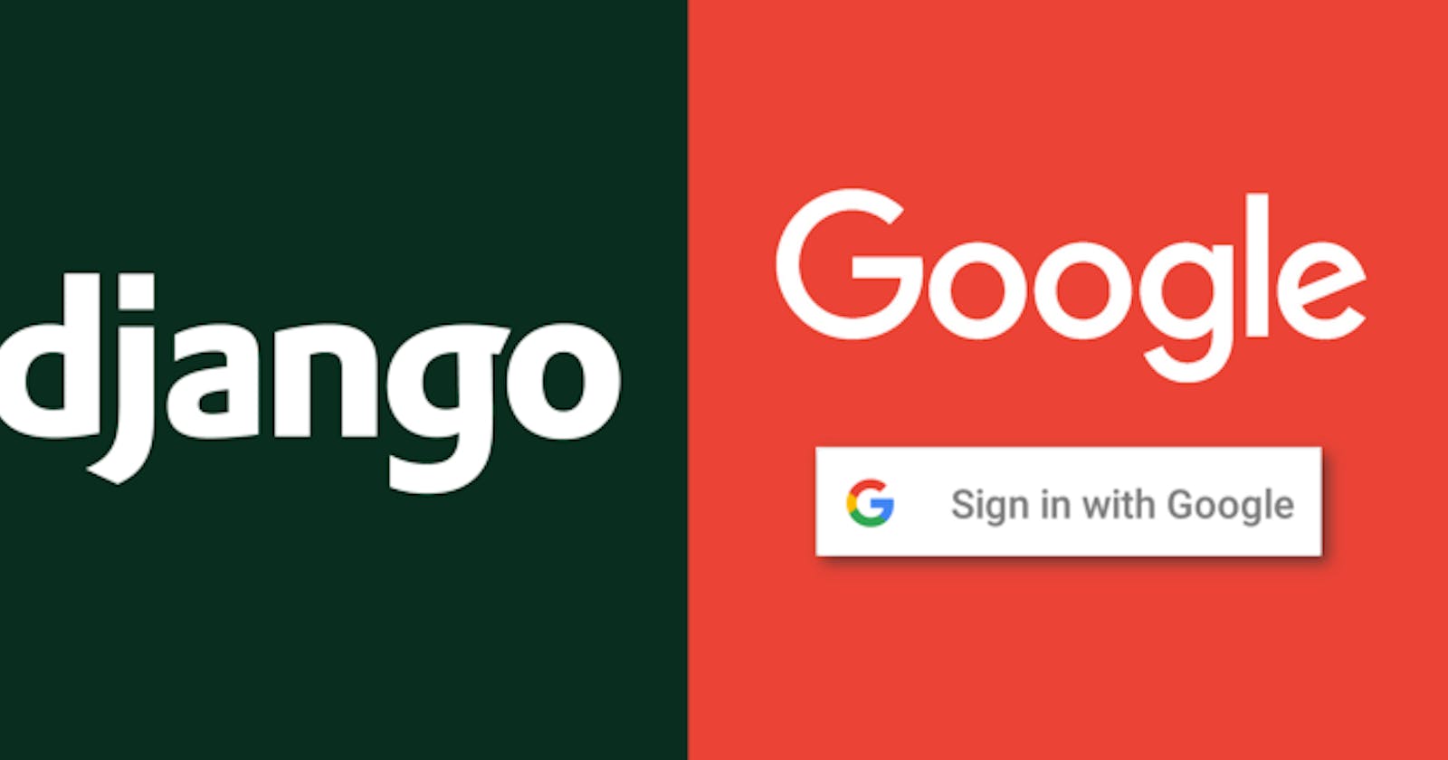 Django Google Authentication using django-allauth