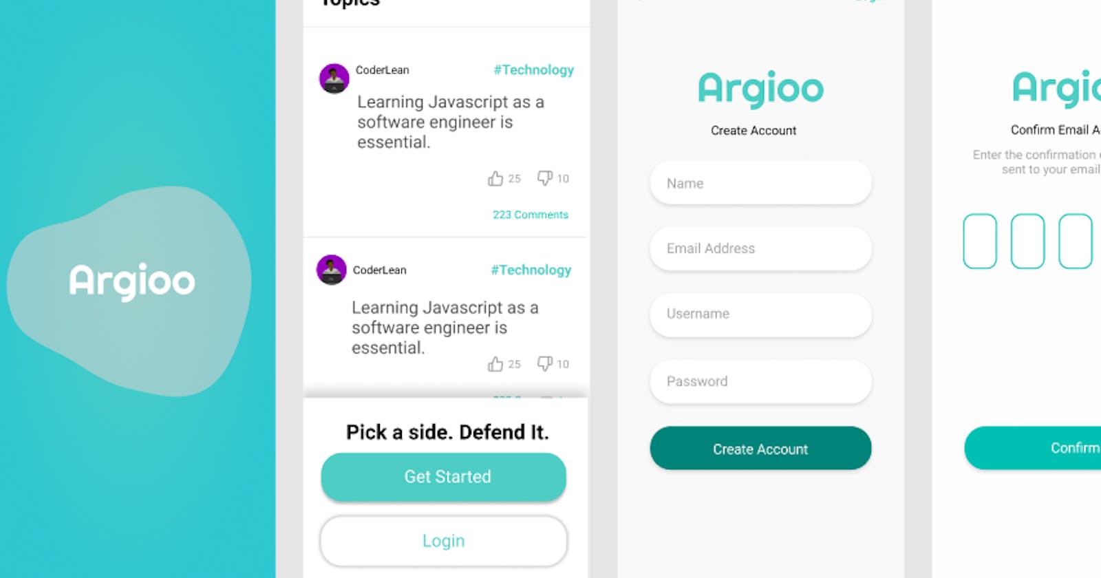 Argioo :  A Social Network Built Around Debates