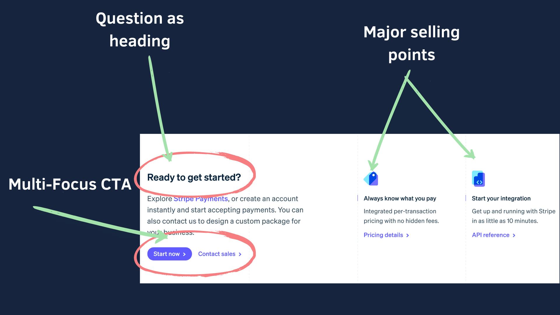 Stripe Pre-Footer