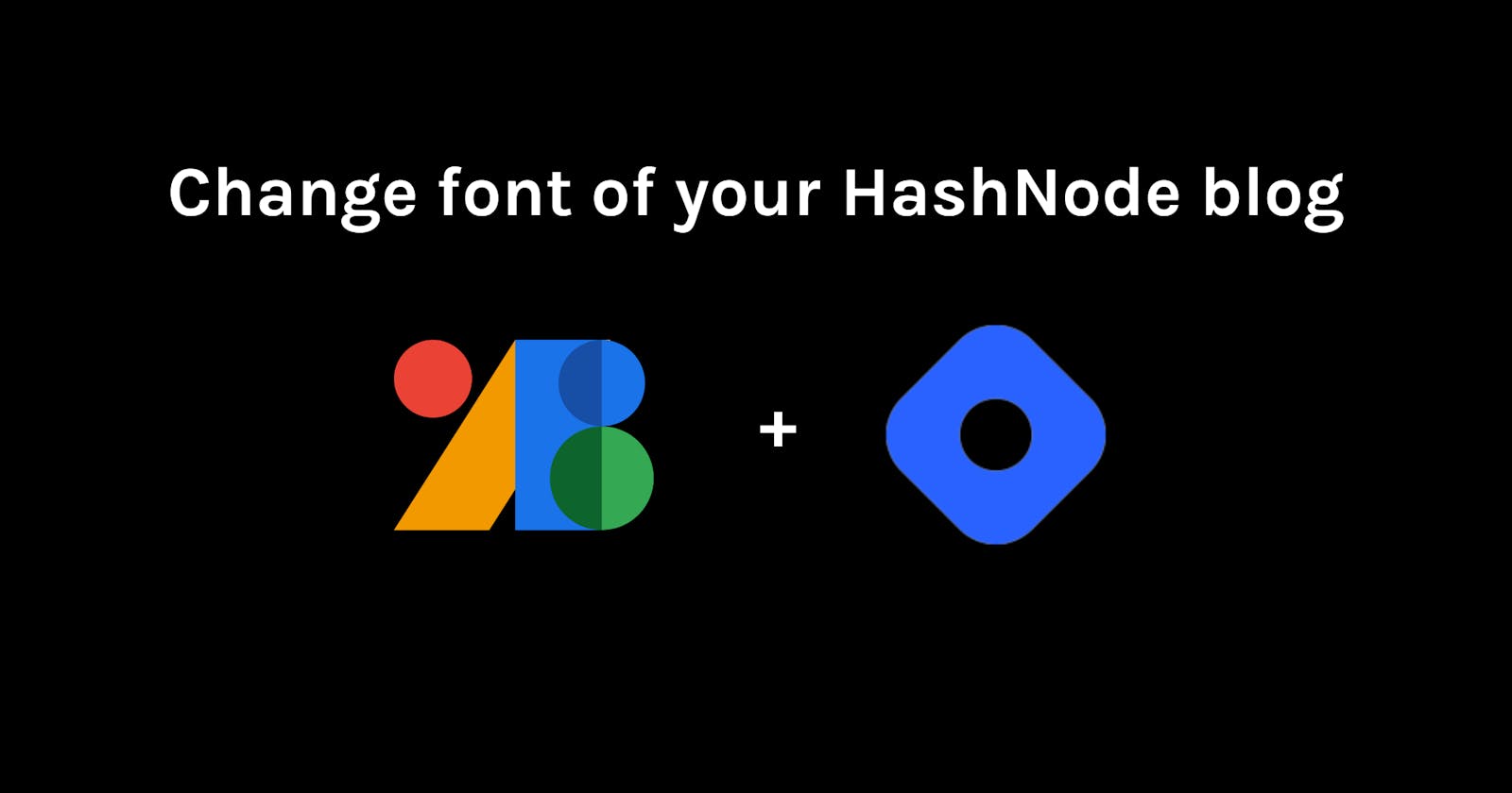 Change font of your HashNode blog