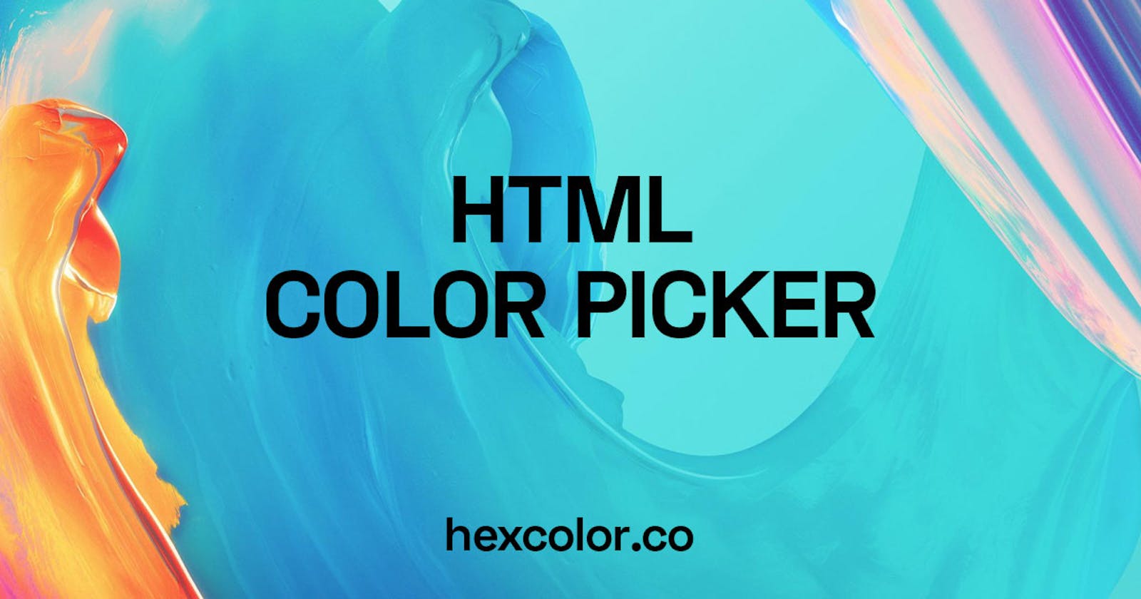 HTML Color Chooser