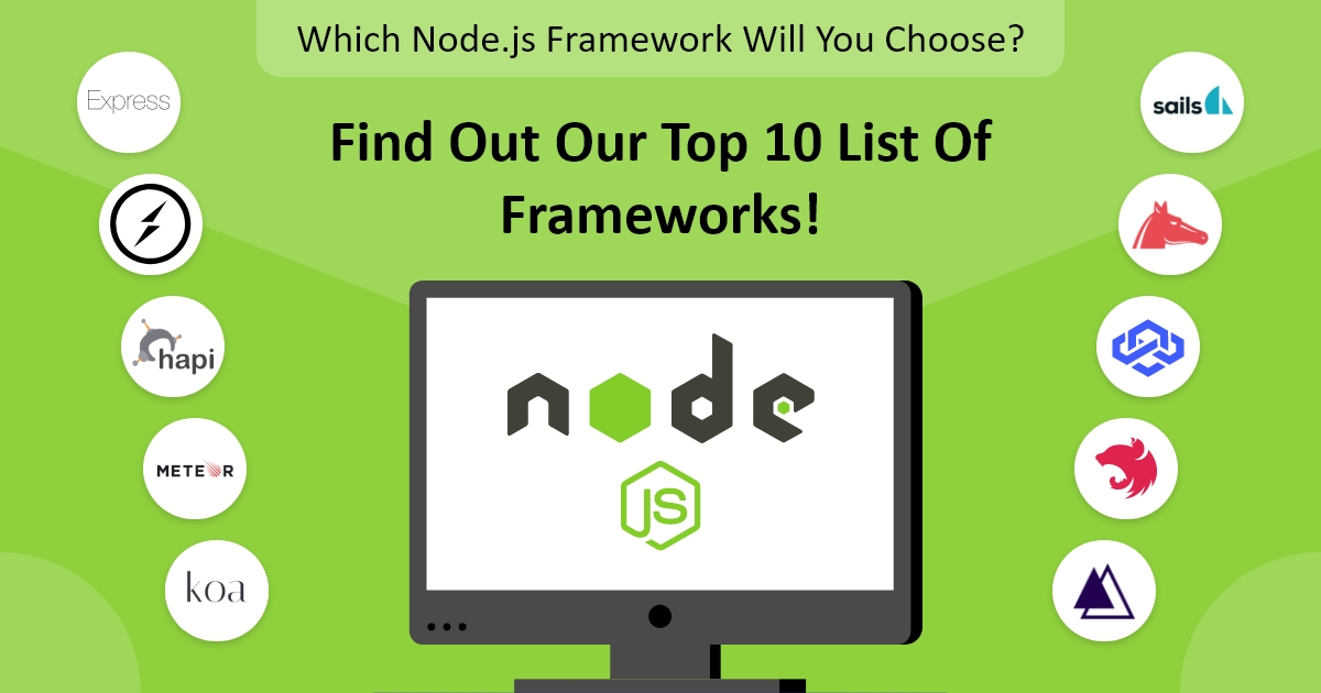 What are the Top 10 NodeJS Frameworks?