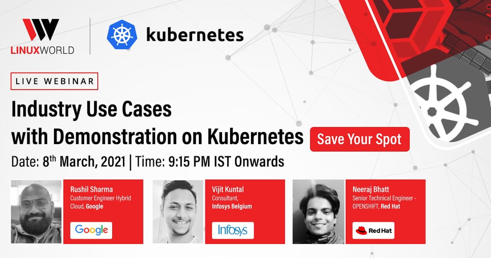 Industry Use Cases with Demonstration on Kubernetes
