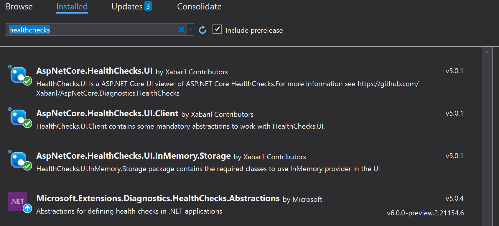 nuget package manager